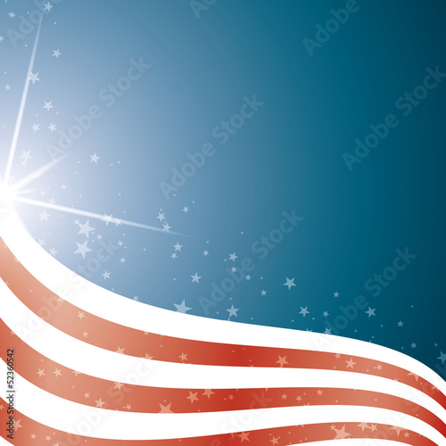 Vector: American Flag, Vector background stripes and stars American Flag, Vector background stripes and stars