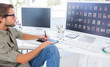 Photo editor using digitizer to edit