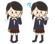 女子高生　ブレザー　困る　疑問