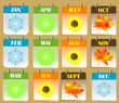 calendar icons