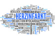 Herzinfarkt (Tagcloud: Herz, Infarkt, Myokardinfarkt)