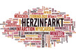 Herzinfarkt (Tagcloud: Herz, Infarkt, Myokardinfarkt)
