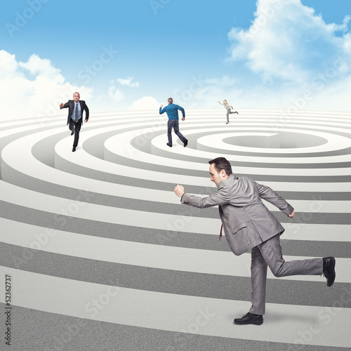 Photo: run in circle run in circle