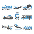 Transport Icons - A set of eleventh