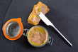 Canard Foie gras Pate made of the liver of a duck