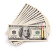 pack of dollars and bullet
