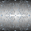 Fiori astratti su sfondo bianco nero .