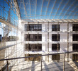 Foyer in Glasbau - modern glas building