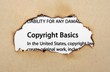 Copyright on paper hole