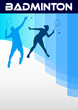 Vektor: badminton - 33 badminton - 33