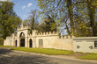 Gateway to Redbourne Hall and  estate.