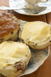 Buttered fruit scones