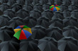 Umbrellas - Rainy Day ( Regenschirme - verregneter Tag )