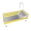 medical Bed on a white background