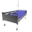 medical Bed on a white background