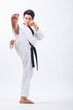 taekwondo action