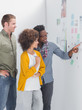 Team of designers working together 