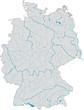 Deutschlandkarte Flüsse und Seen
