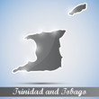 shiny icon in form of Trinidad and Tobago