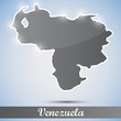 shiny icon in form of Venezuela