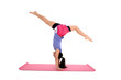 Girl in Yoga Pose