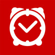 Vector: sveglia, tempo icona sveglia, tempo icona