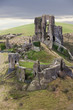 Corfe Castle in Dorset.