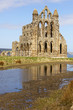 写真: Whitby Abbey in North Yorkshire.点 Whitby Abbey in North Yorkshire.