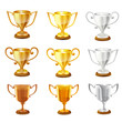 Vector trophy.