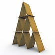 Illustration: cardboard castle cardboard castle