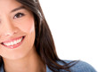 Happy woman portrait