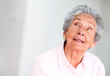 Photo: Thoughtful elder woman Thoughtful elder woman