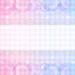 Pastel pink and blue vector background