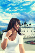 Photo: portrait of beautiful woman... portrait of beautiful woman...