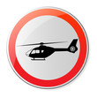 Vector: Round helicopter or helipad sign, vector Round helicopter or helipad sign, vector