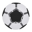 Soccer ball consisting of unconnected parts