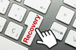 Recovery keyboard Hand