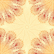 Vintage beige abstract doodle background