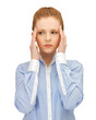 stressed woman