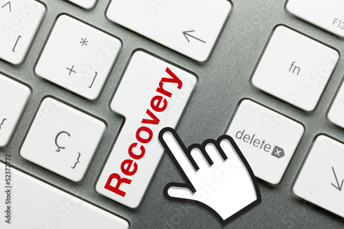 Photo: Recovery keyboard Hand Recovery keyboard Hand
