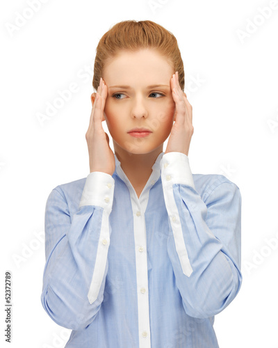 Photo: stressed woman stressed woman