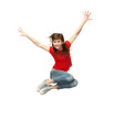 girl jumping