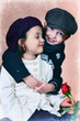 friendly hug