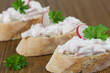 baguette mit wurstsalat