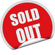 Illustration: Sticker rot rund cu SOLD OUT Sticker rot rund cu SOLD OUT