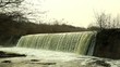 Waterfall on the River Mountain Tikich. Buki village, Ukraine