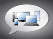 electronic message illustration design
