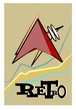 retro atomic age background