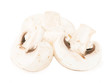 Champignon mushroomes  on white background