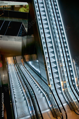 Photo: Modern Escalator Modern Escalator
